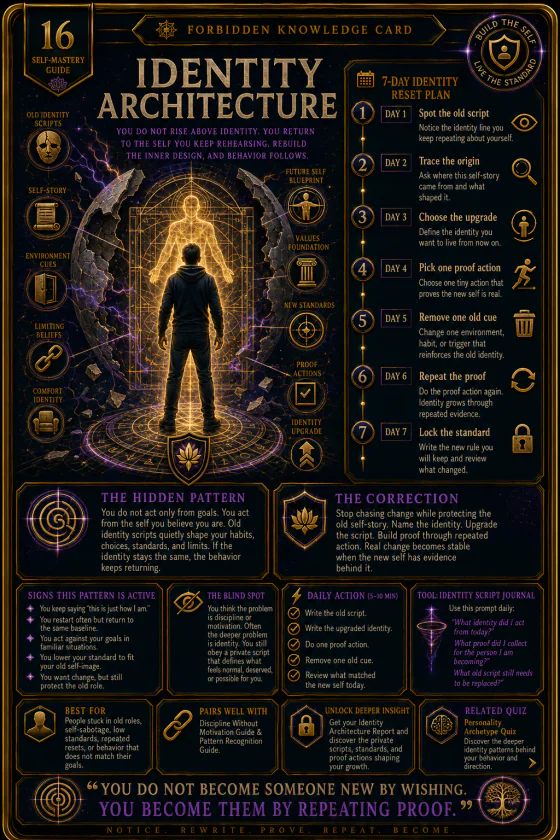PersonaHaven Identity Architecture Self-Mastery collectible card